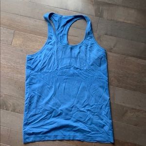 Lululemon tank, size 12, blue